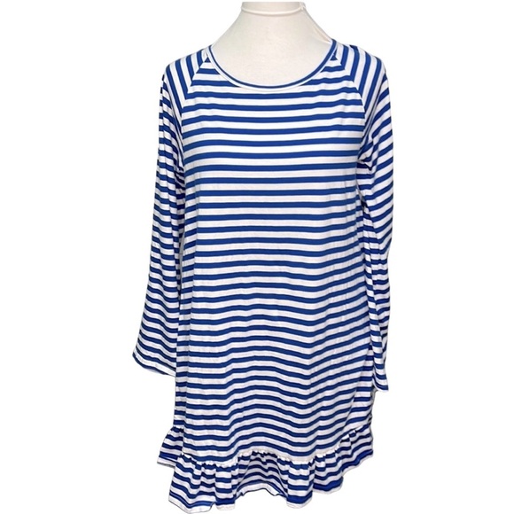 Philosophy Striped Beaded Tassel Back Dress - Picture 2 of 8